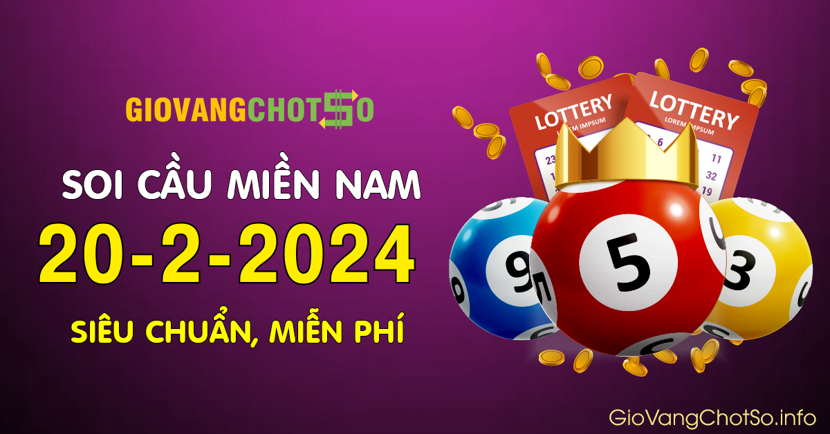 Hình ảnh Giờ Vàng Chốt Số Dự Đoán KQXS Miền Nam Ngày 20-2-2024